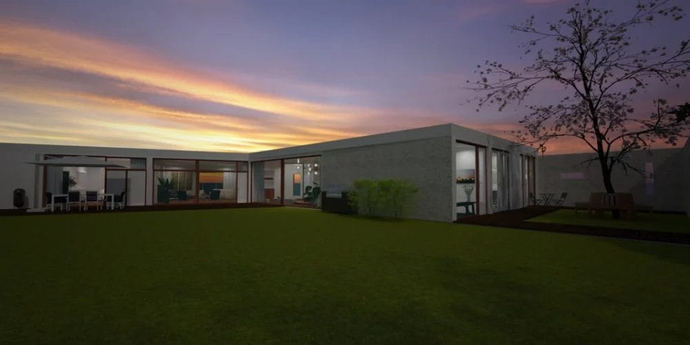 art impressions villa voorthuizen by night, monumentaal pand, VR ontwerp, te koop, virtual reality