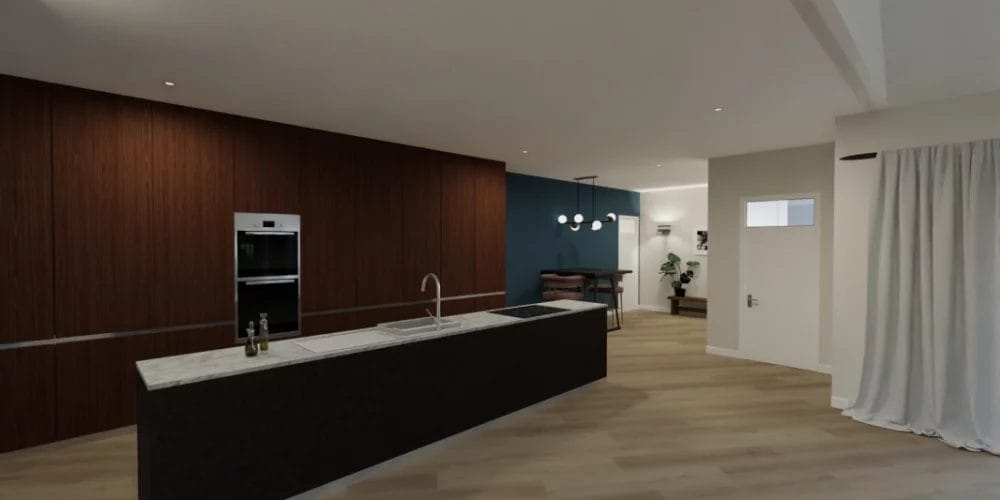 de perfecte verbouwing molen Krimpen, van restaurant naar woonhuis, Virtual Reality ontwerp