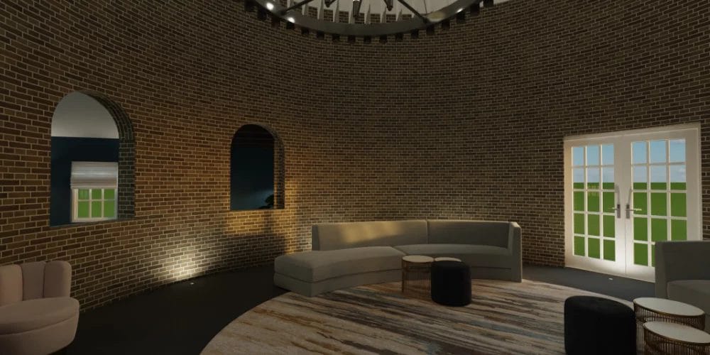 de perfecte verbouwing molen Krimpen, van restaurant naar woonhuis, Virtual Reality ontwerp