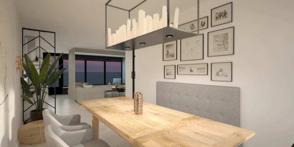 de perfecte verbouwing Alphen, eetkamer