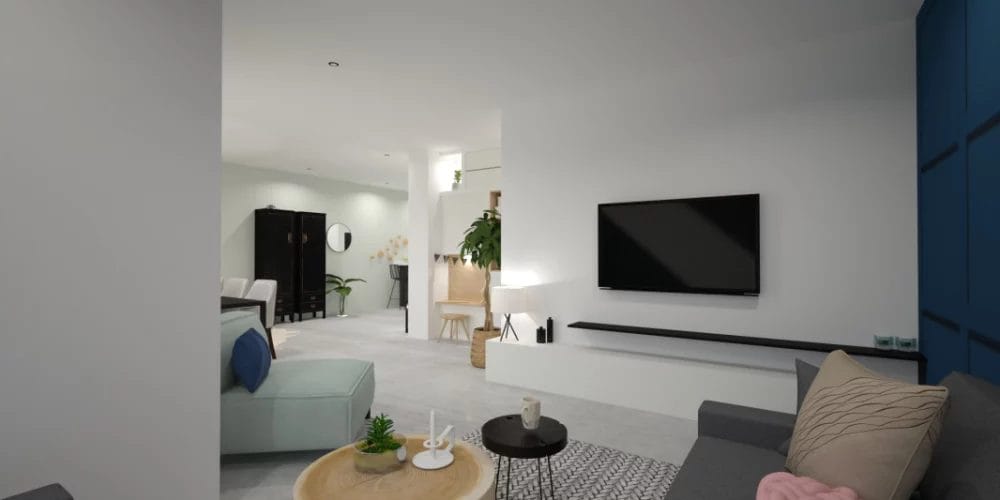 kleuradvies woonkamer rhoon, artist impressions,